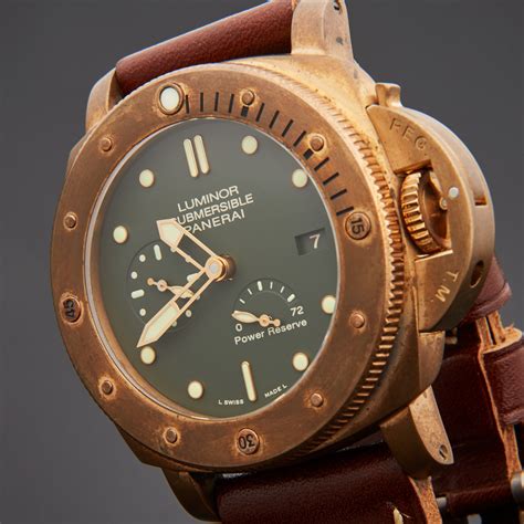 panerai bronzo for sale|panerai bronze watch price.